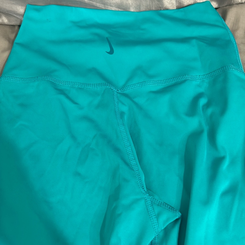 nike blue green leggings